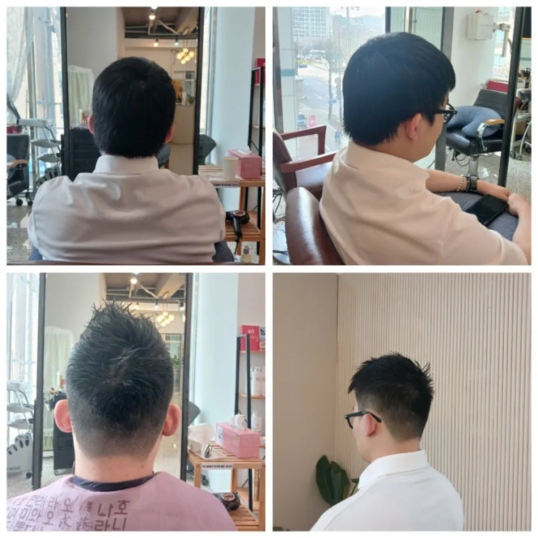 써니남성컷트 이미지