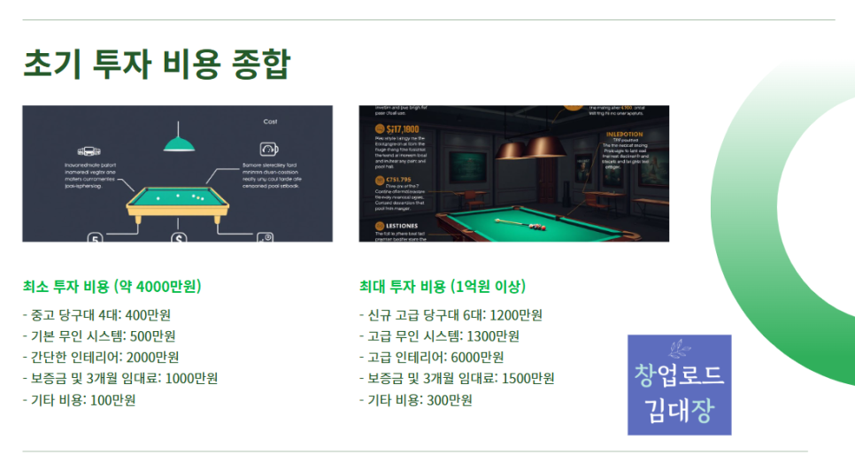 로드큐당구장 이미지