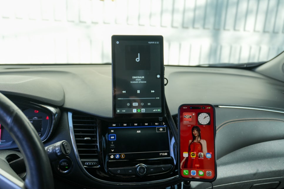 안드로이드 오토와 애플 카플레이를 지원하는 모비디안 DRIVE8 올인원 내비게이션 리뷰 이미지 12
