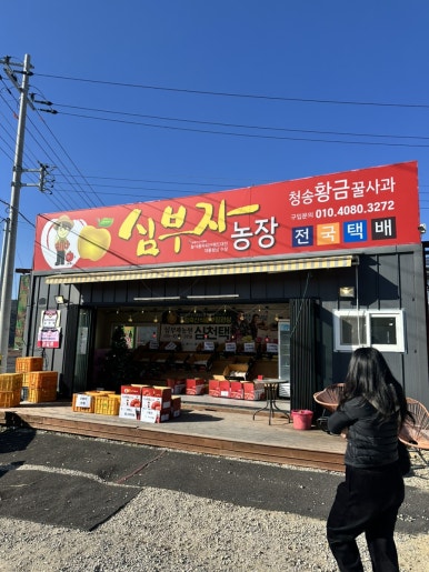 청송심부자사과즙 이미지