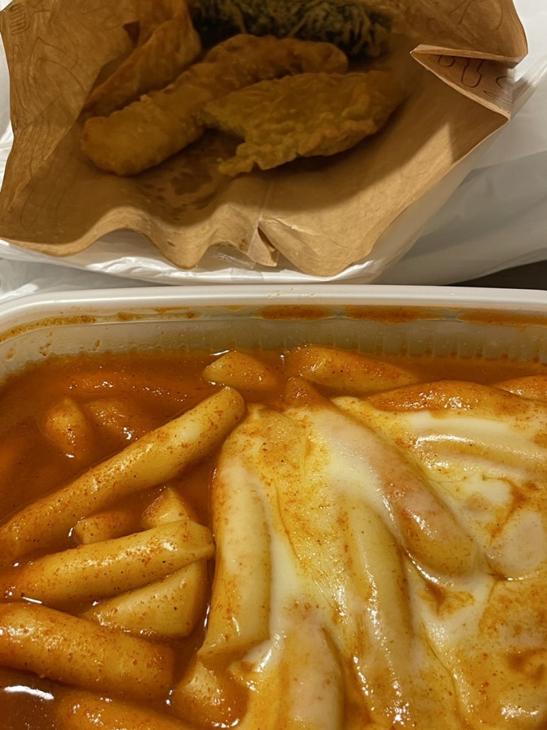 뽁떡떡볶이 이미지