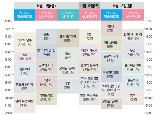 사단법인 춘천영화제 이미지
