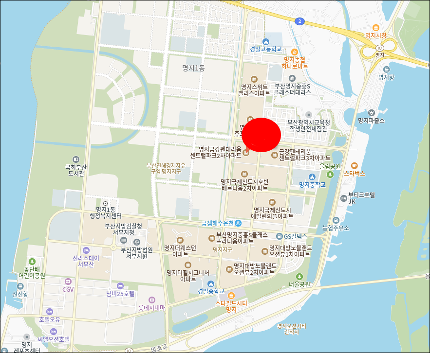 서부산IC(명지) 이미지