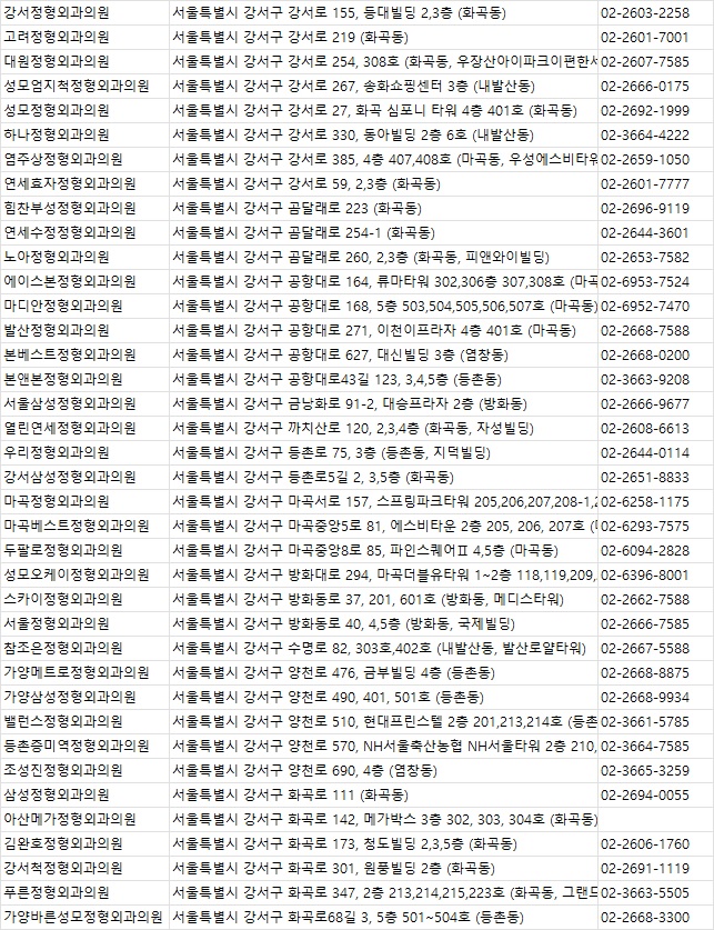 강서척정형외과의원 이미지