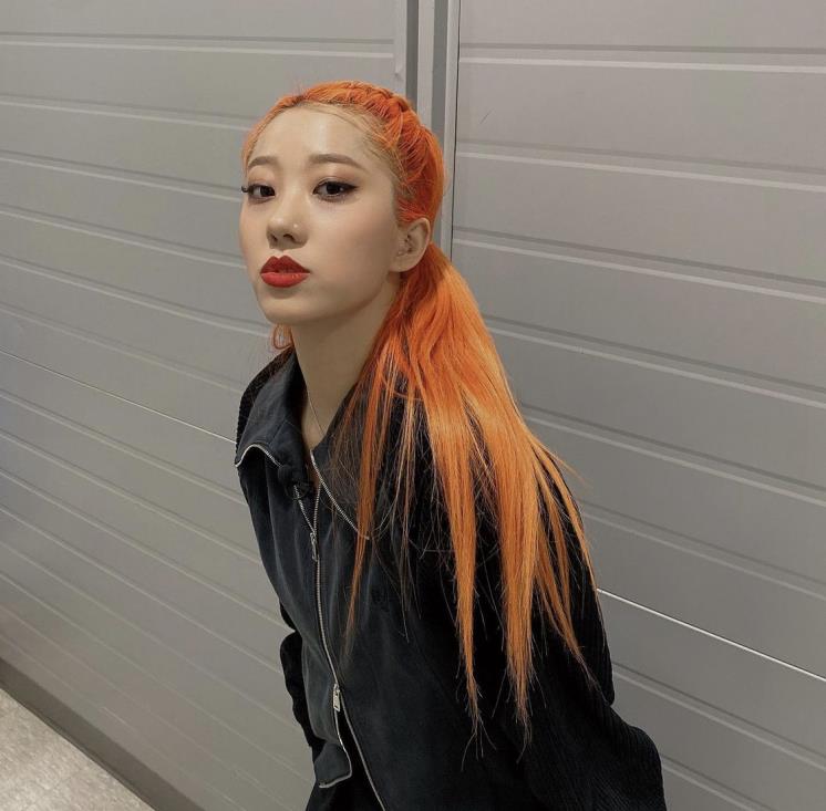 오렌지헤어 이미지