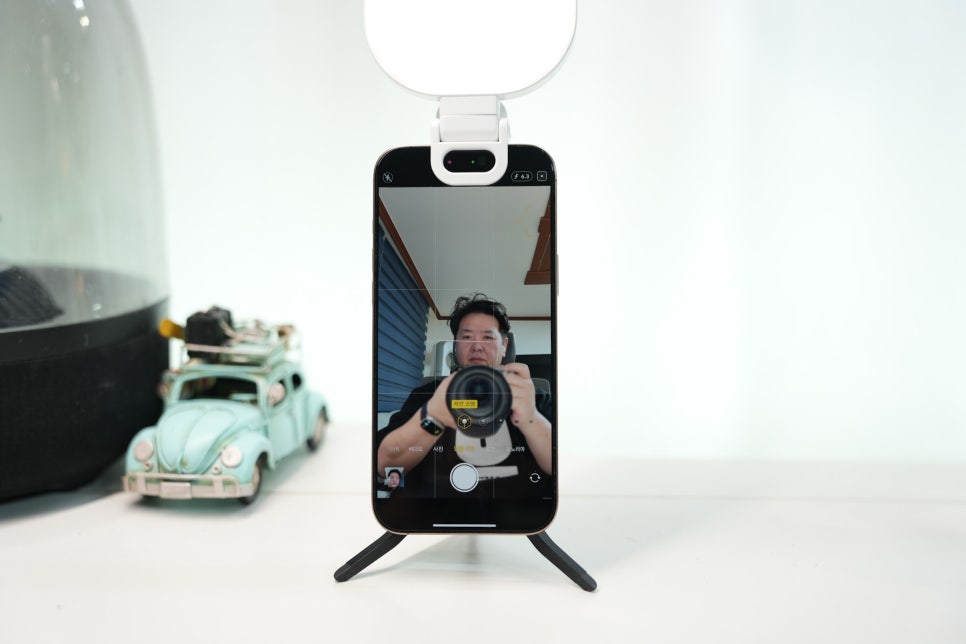 유튜브 촬영장비 라이트밸런스 SL-750 삼각대세트 소니 카메라 A7C2 플래시로 사용해보니 이미지 12