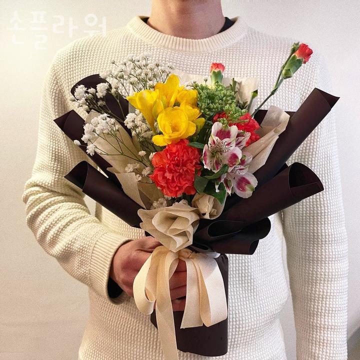손플라워 이미지