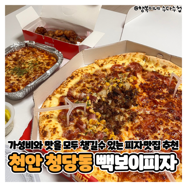 빽보이피자충남 이미지