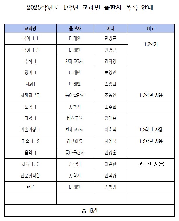 세교중학교 이미지