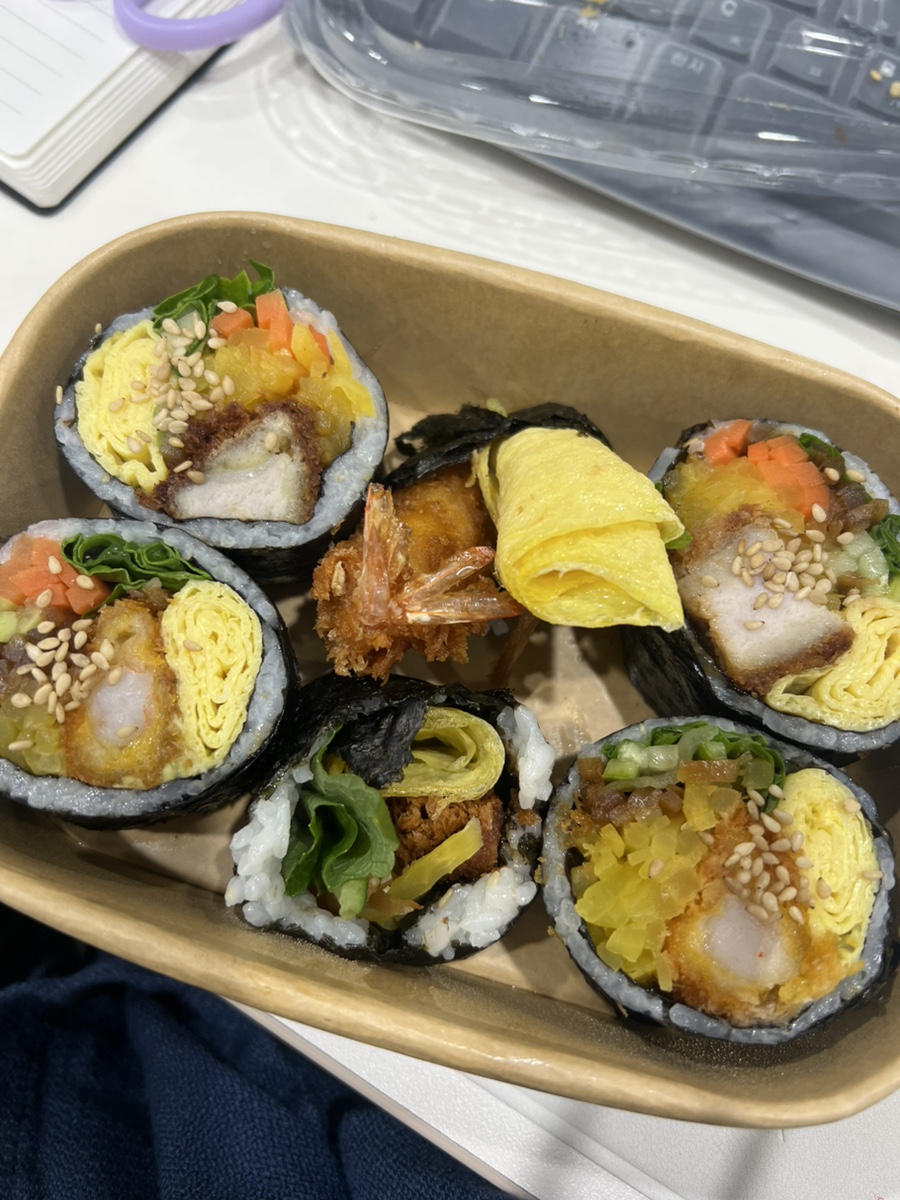 뱅이김밥 이미지