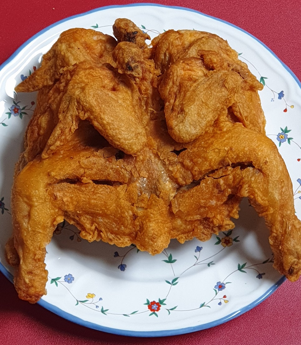 오븐에구운황금닭 이미지