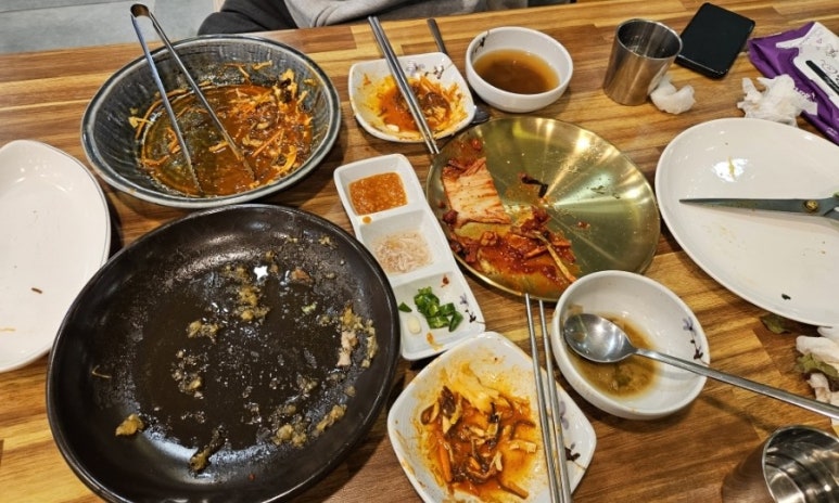 양산마늘보쌈,칼국수 이미지