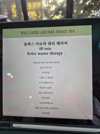 라온헤어헤드스파 이미지
