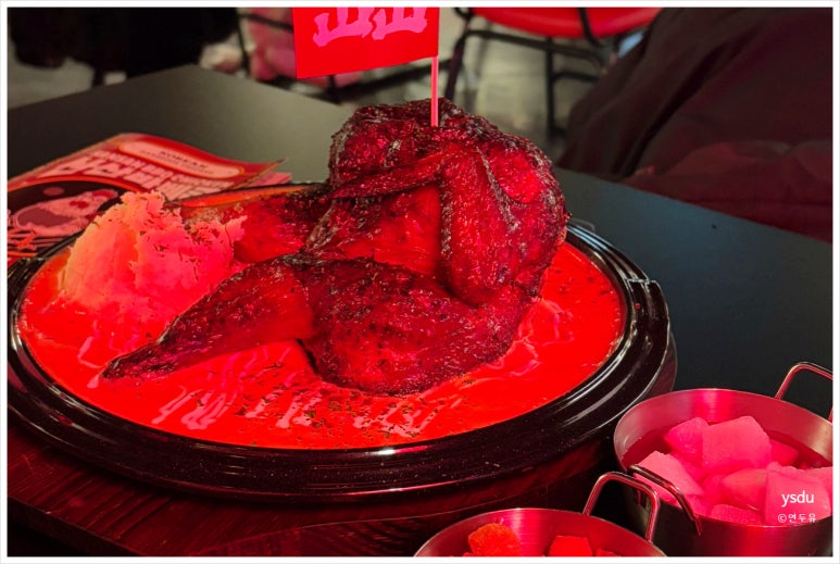 바베큐치킨 이미지