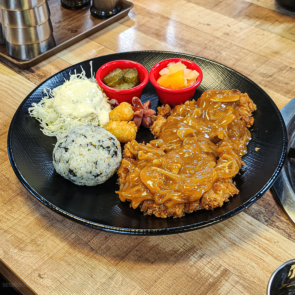 칼국수집에돈까스 이미지