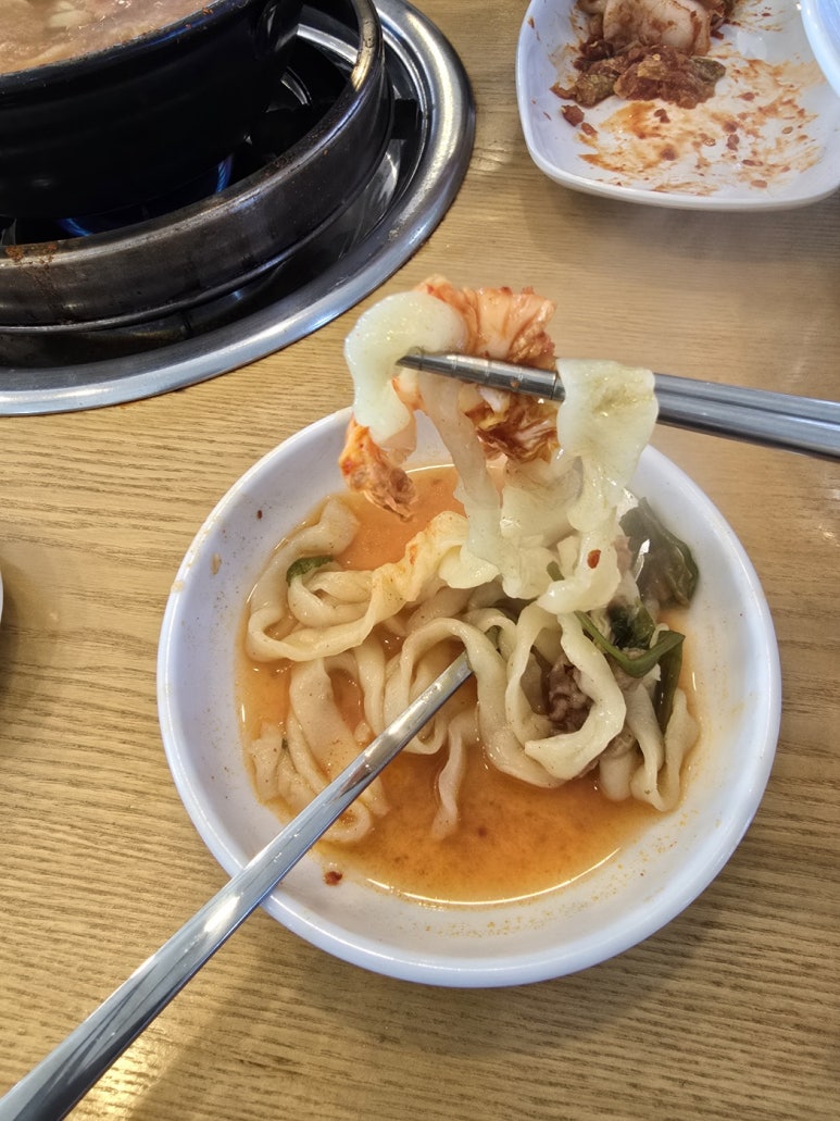 미담칼국수 이미지