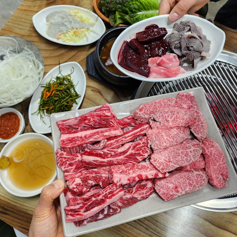 백프로한우 이미지