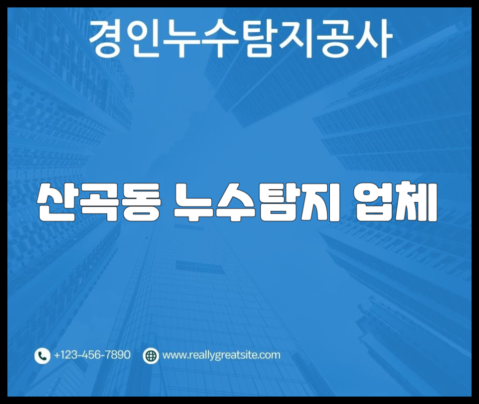 누수탐지 이미지