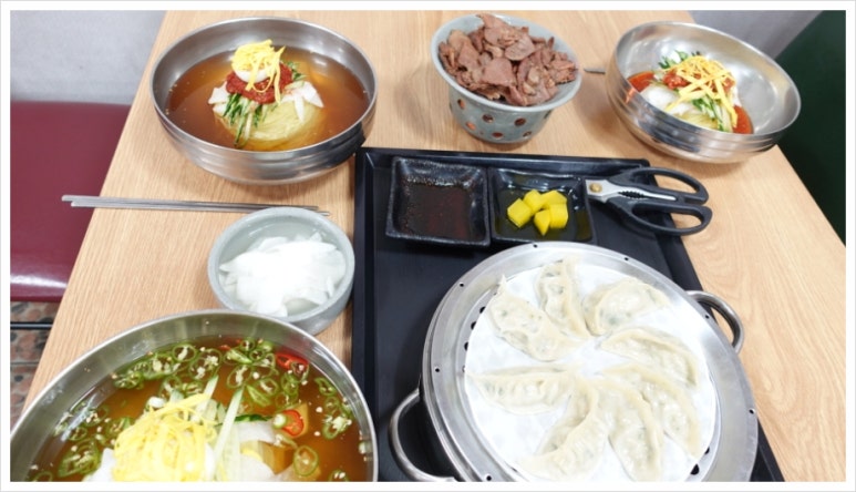 밀면집 이미지