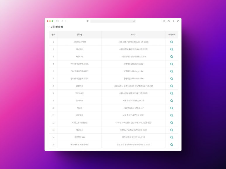 장안평역3번출구가판대 이미지