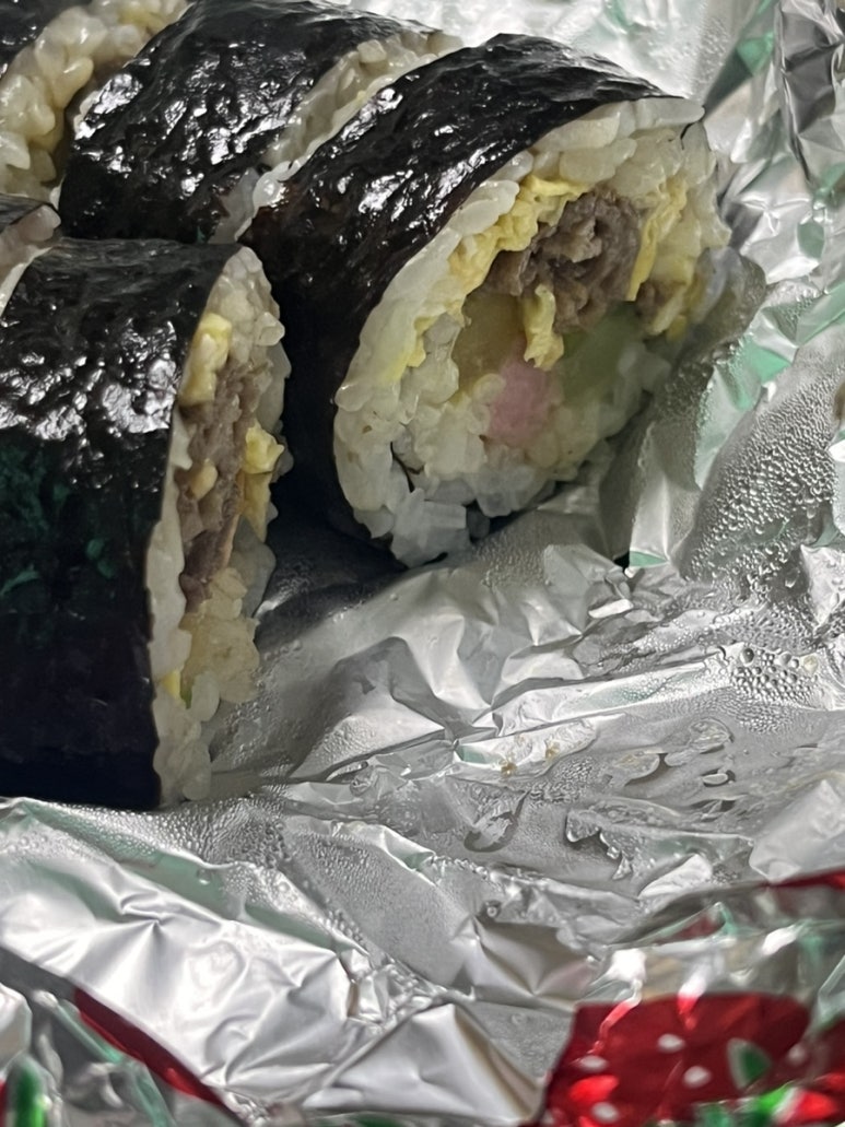 꼬숩 김밥 이미지