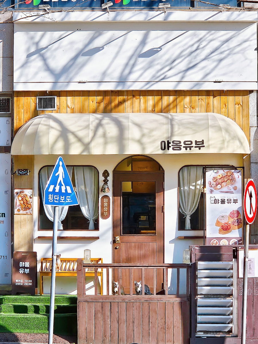 야옹유부 이미지