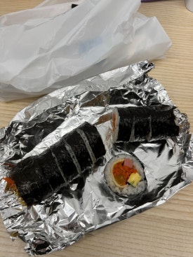 짱김밥 이미지