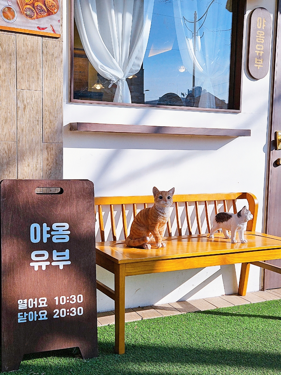 야옹유부 이미지
