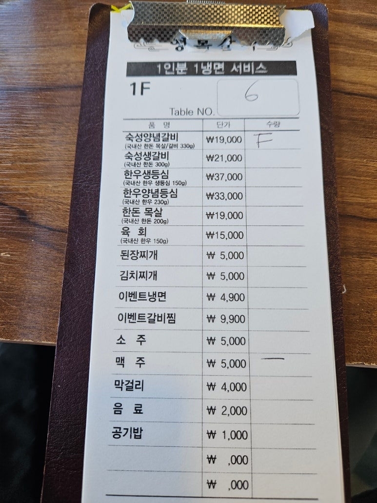 영복갈비제주본점 이미지