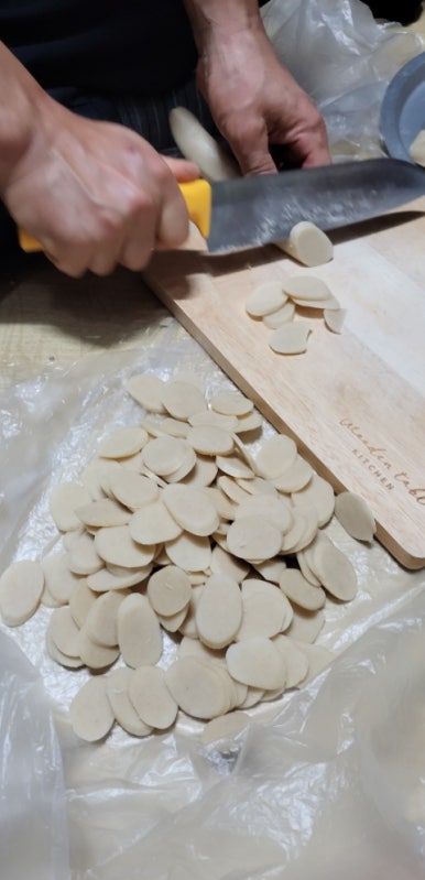 윷떡 이미지