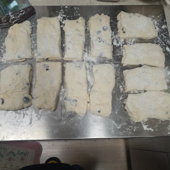 바른 반죽 이미지