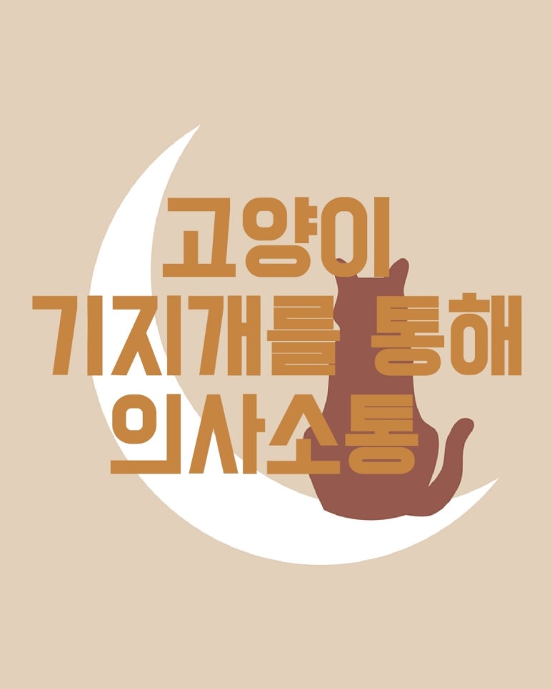 고양이 기지개를 통해 의사 소통