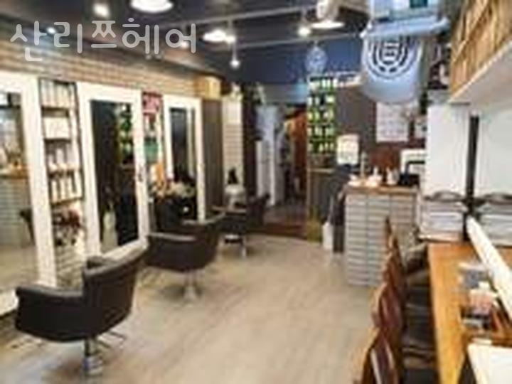 산리쯔헤어 이미지
