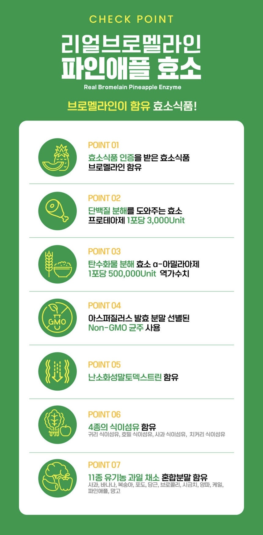 50대 건강 관리, ‘파인애플 효소’ 브로멜라인이 필요한 이유 이미지 10