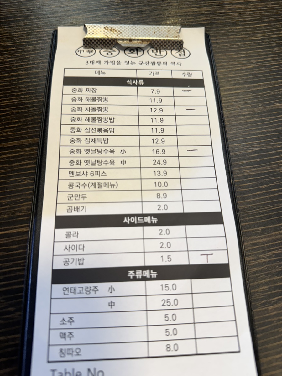 중화반점1968 이미지