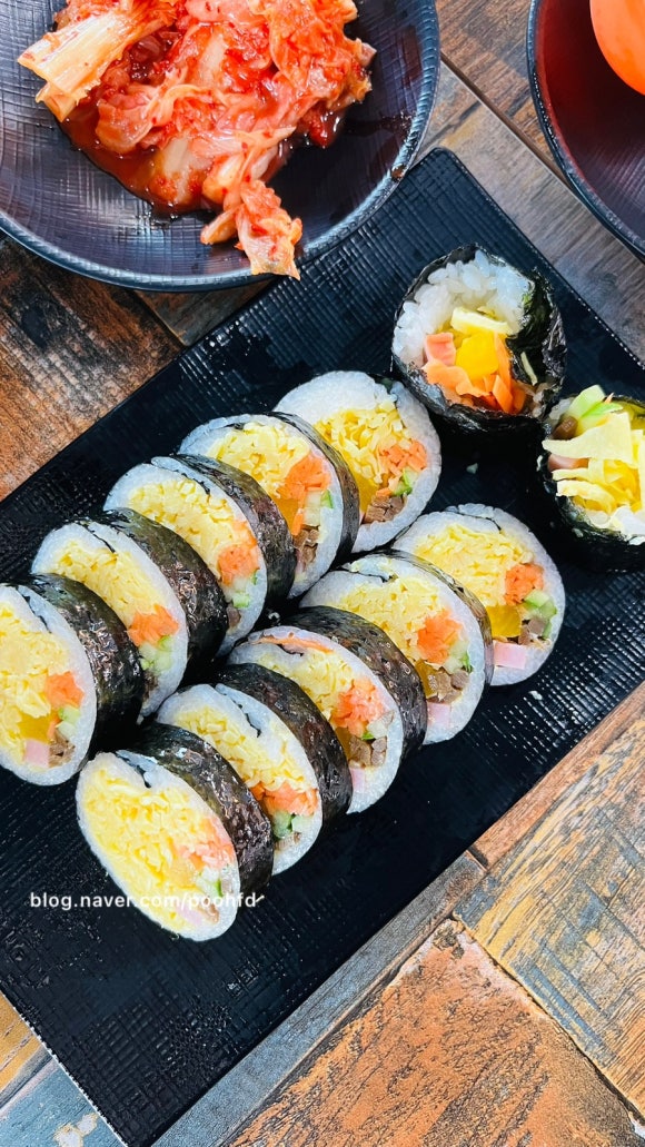 우리국수 엄마김밥 이미지