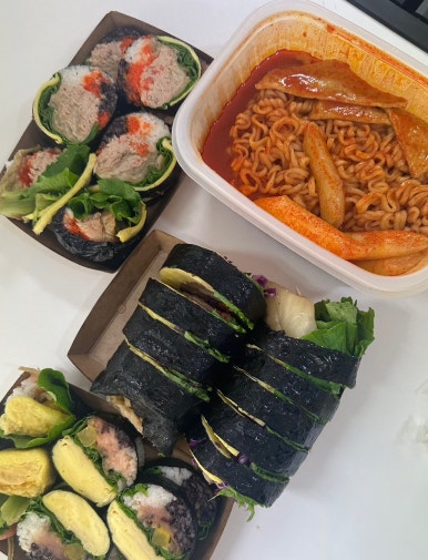 코끼리김밥 이미지