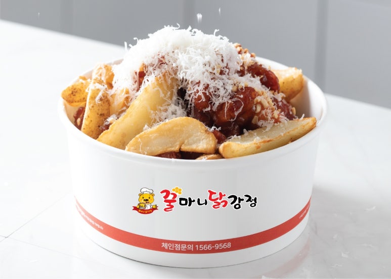 꿀마니닭강정 이미지