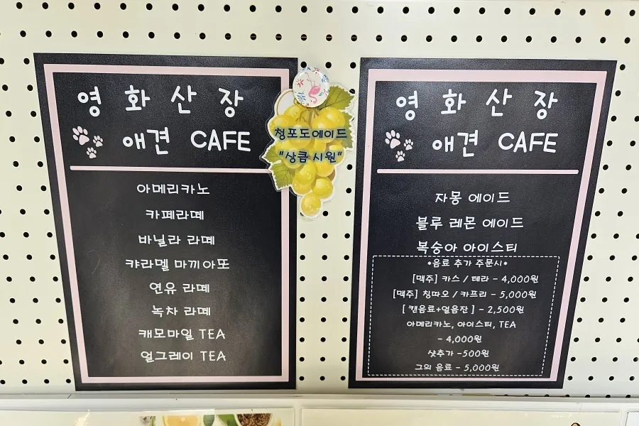 영화산장 애견카페: 넓은 운동장과 캠핑 감성, 외부 음식 반입 가능 — 사진 4