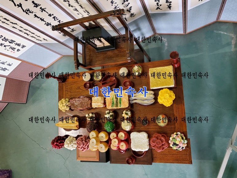 고려종가차례상 이미지