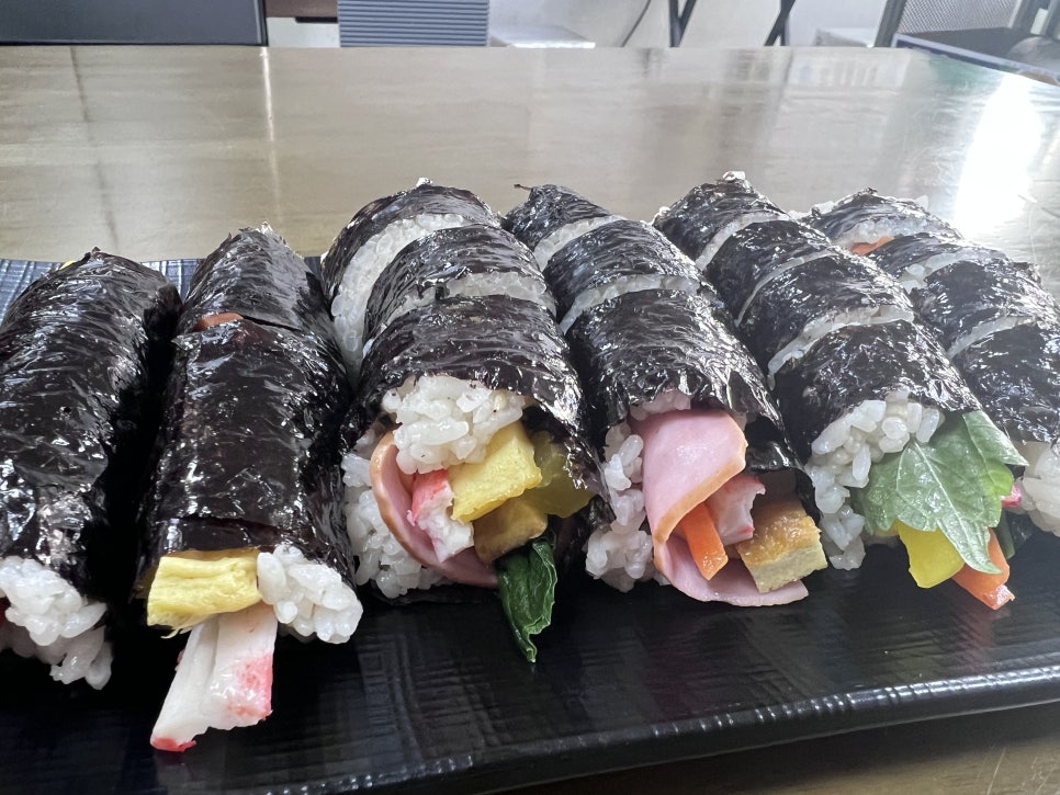 유수장미꼬마김밥 이미지