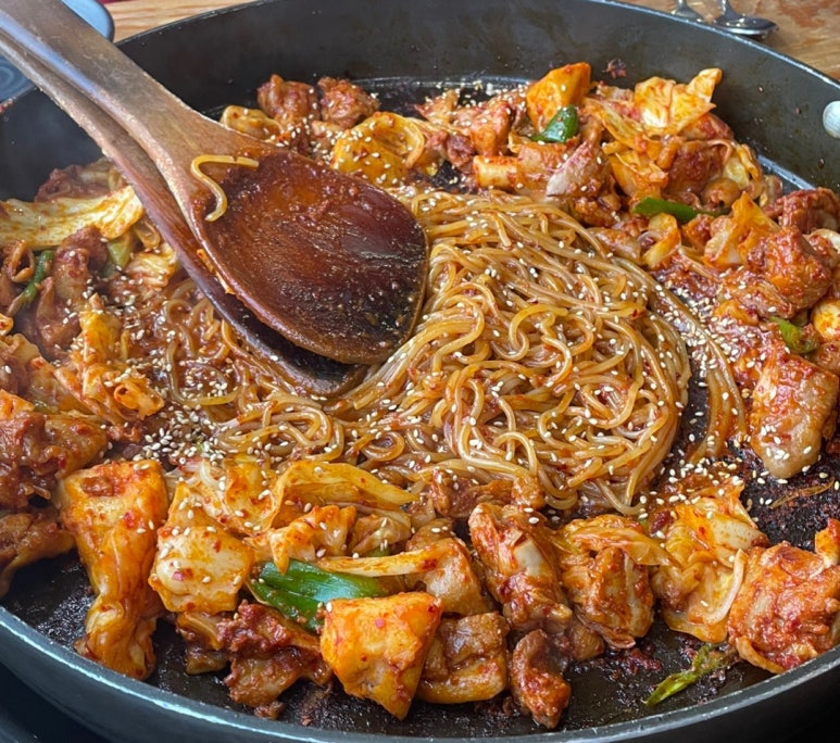 유가네닭갈비용인 이미지