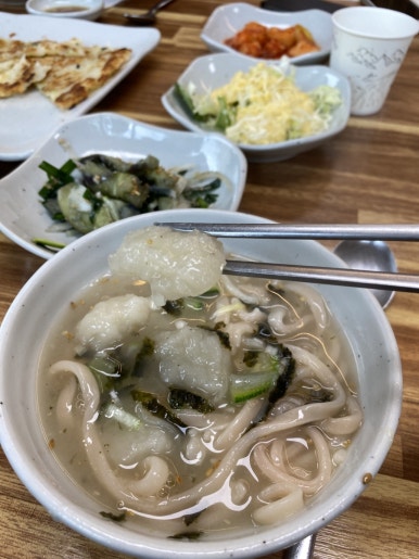 강원도래요생감자옹심수제비 이미지