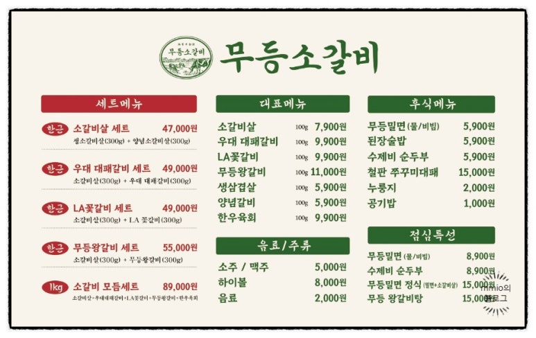 무등소갈비 율량점 이미지