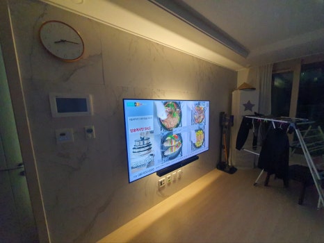 양산벽걸이티비설치강철뭉치TV 이미지