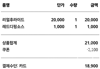 교촌치킨 대산점 이미지