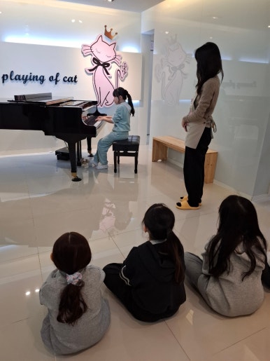 피아노치는고양이학원 이미지