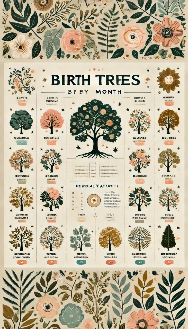 Fascinating Birth Tree By Month Images