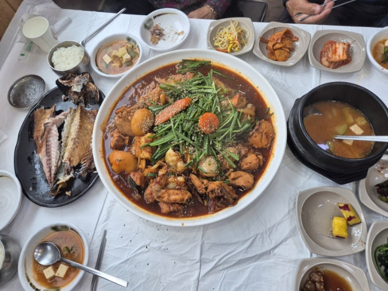 찜닭하회마을 이미지
