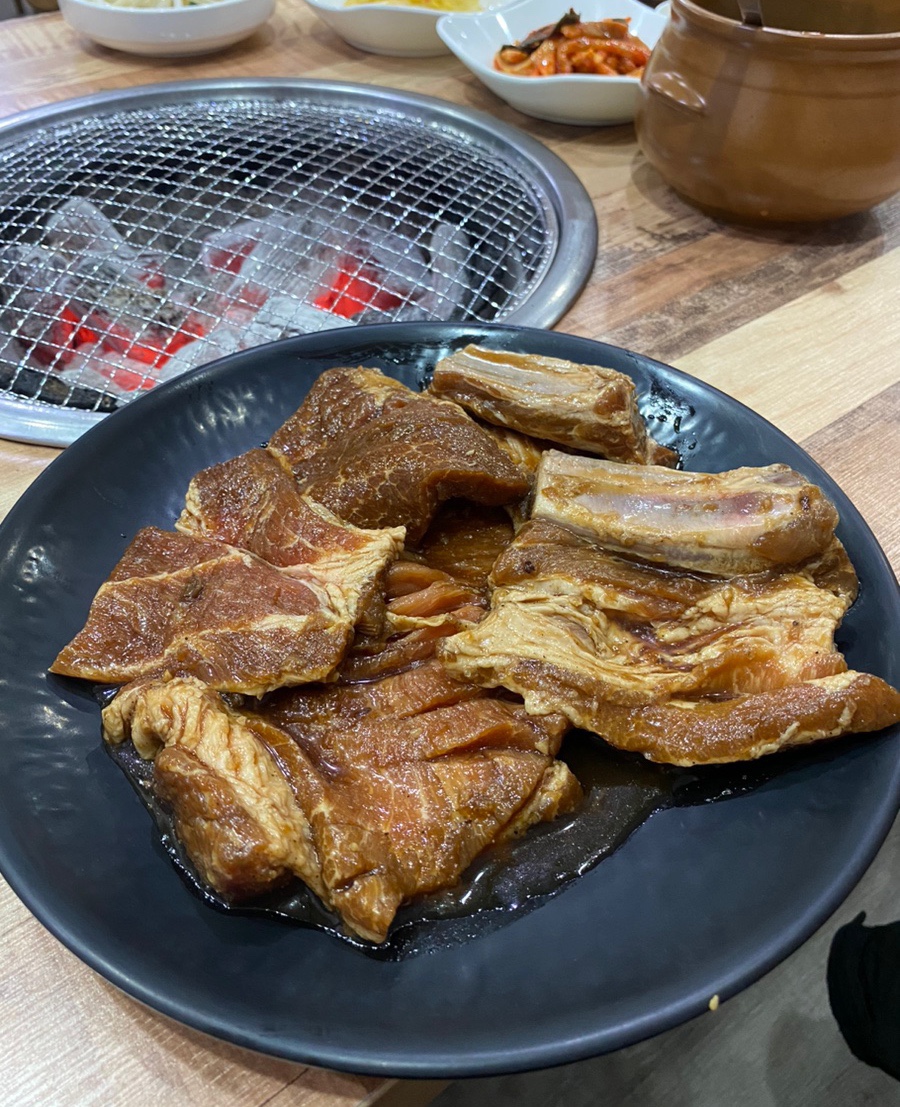 백산숯불갈비 이미지
